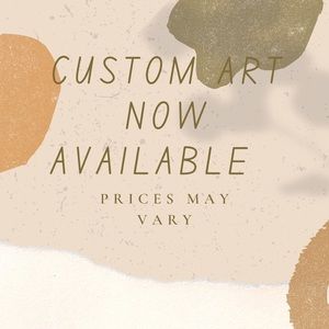 🔴Price listed is not actual price🔴 custom art chosen by buyer